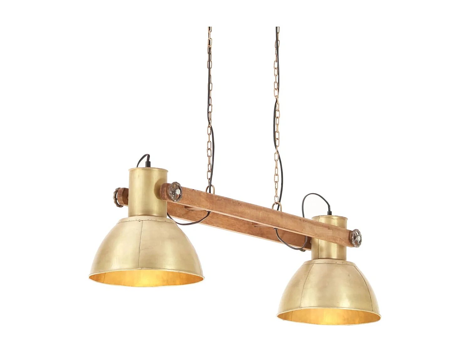 Candeeiro suspenso industrial 25 W 109 cm E27 bronze PT141225