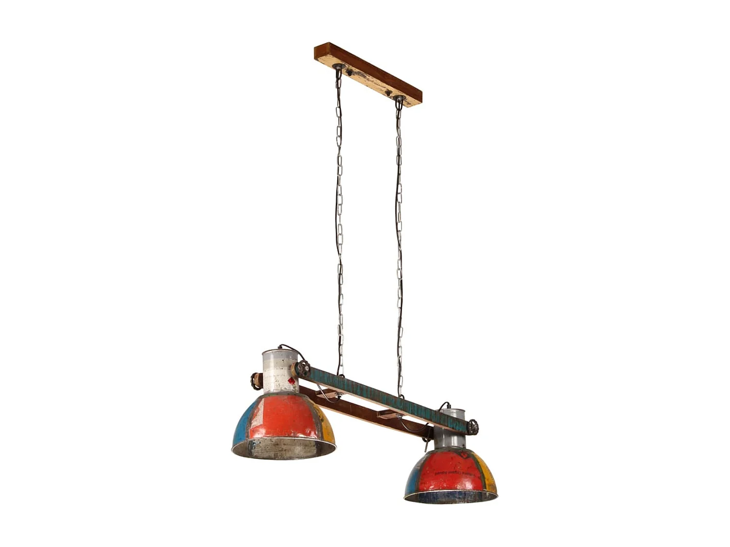 Candeeiro suspenso industrial 25W 111 cm E27 multicor PT665056