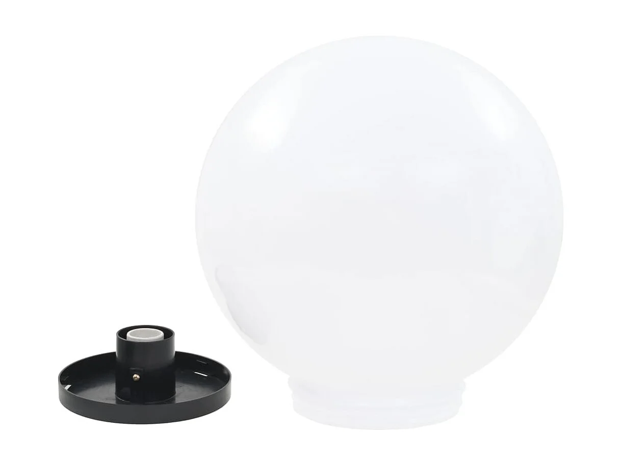 Lampe à LED sous forme de boule 2 pcs Sphérique 40 cm PMMA FR181210