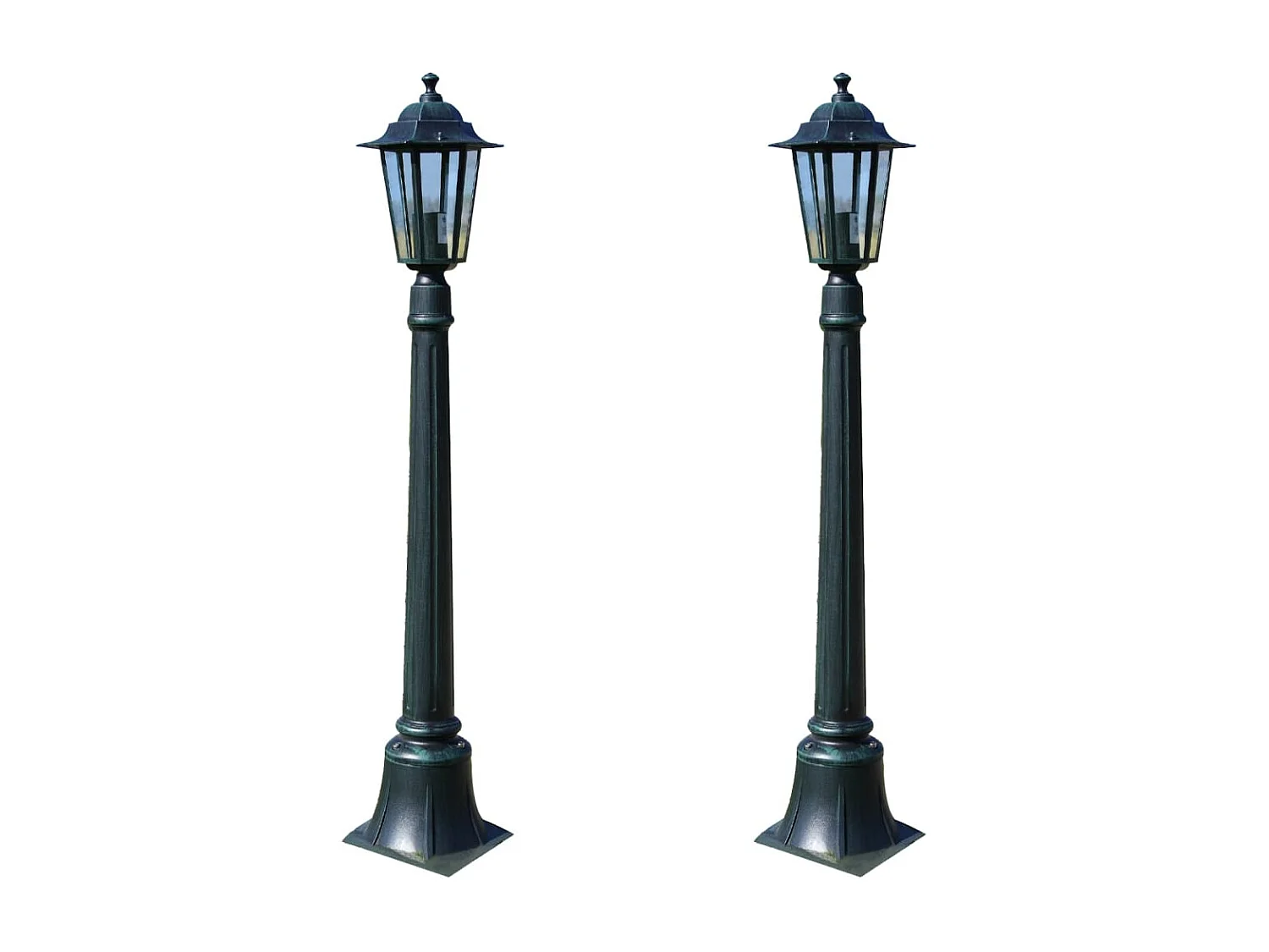 Lampes de jardin 2 pcs 105 cm FR652680