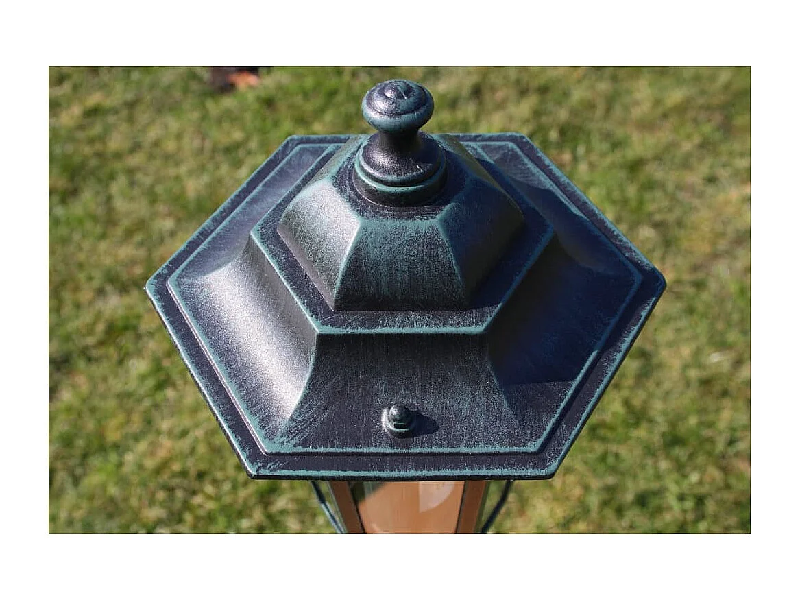 Farolas de jardín Preston 2 piezas 105 cm ES498430