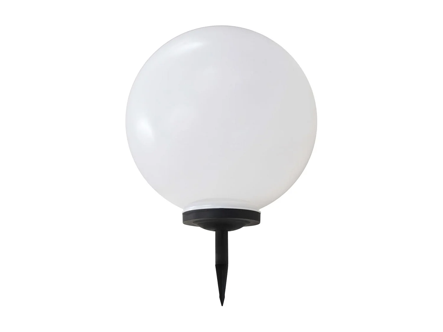 Lampe LED solaire d'extérieur sphérique 50 cm RVB FR248339