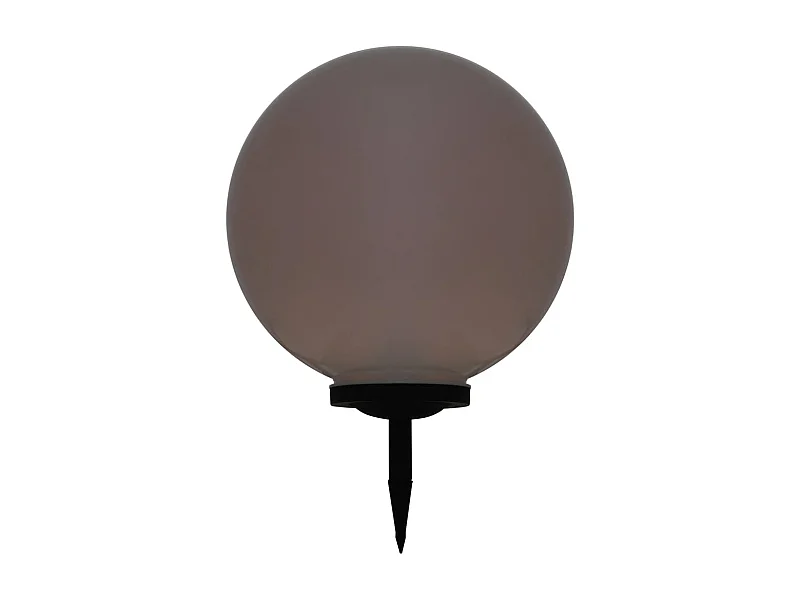 Lampe LED solaire d'extérieur sphérique 50 cm RVB FR248339