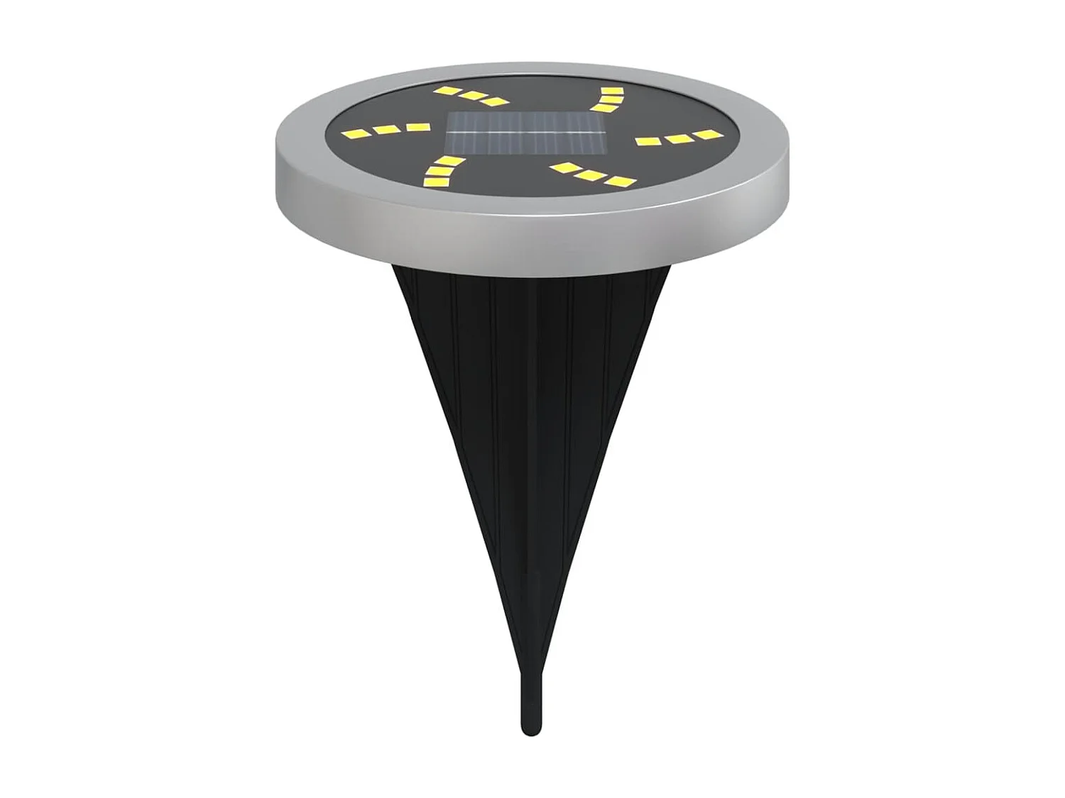 Lampes solaires de sol et piquets de sol extérieur 4 pcs FR497991