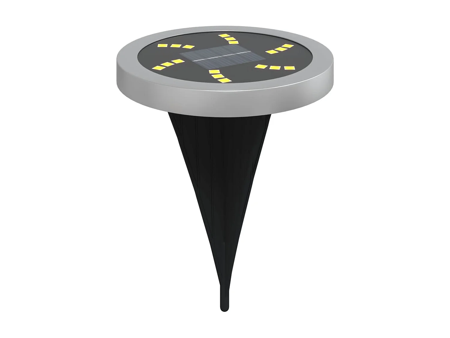 Lampes solaires de sol et piquets de sol extérieur 4 pcs FR497991