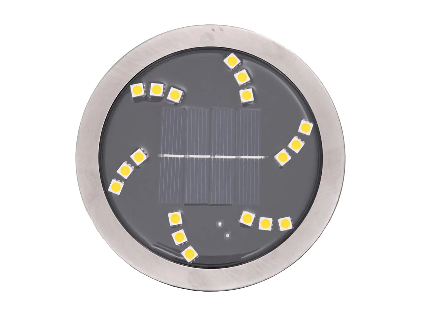 Lampes solaires de sol et piquets de sol extérieur 4 pcs FR497991