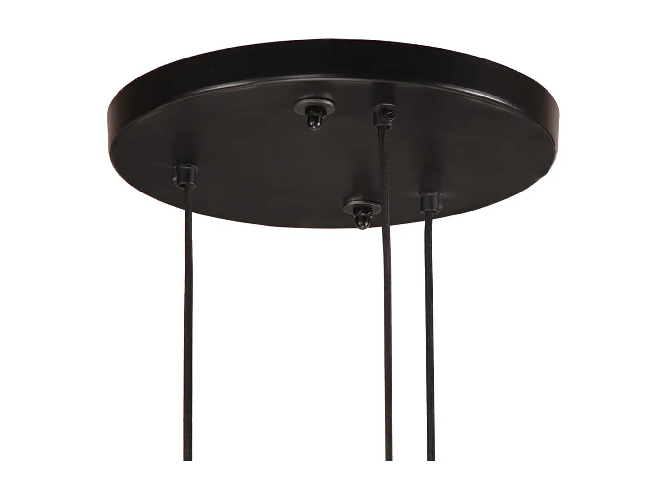 Lampe suspendue 25 W noir 30x30x100 cm E27 FR591713