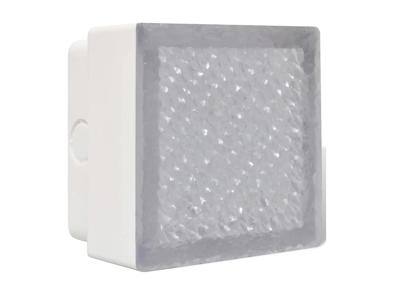 Focos empotrables LED 12 uds 100x100x68 mm ES779275