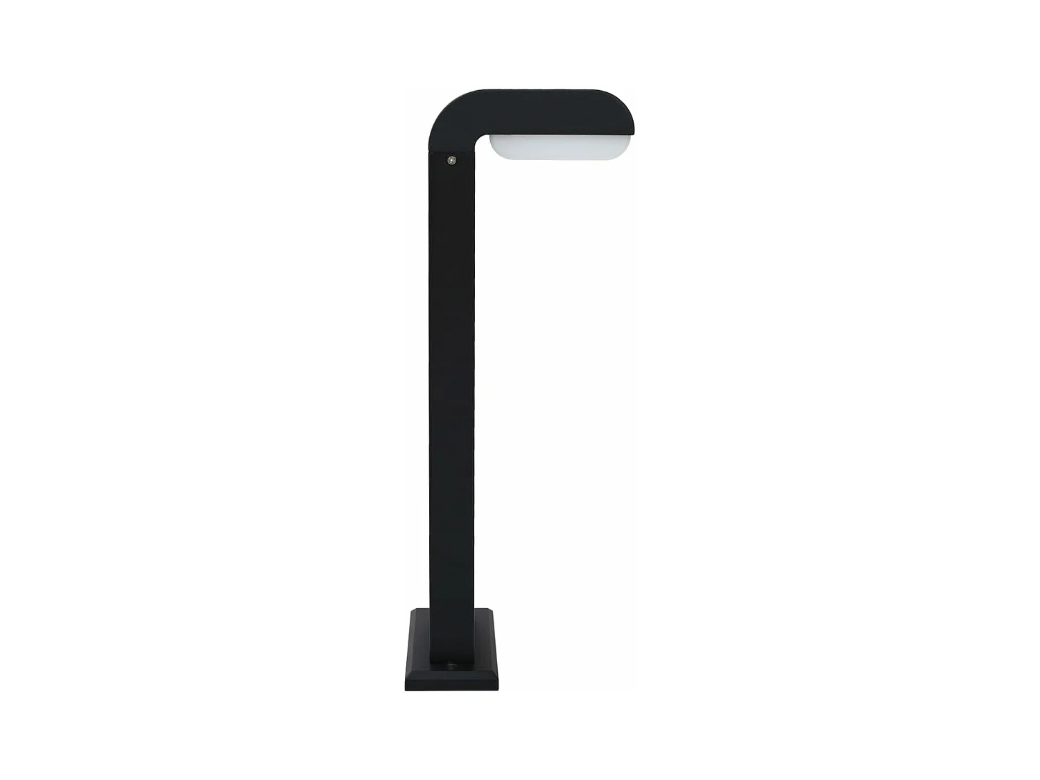 Lampe LED d'extérieur 9 W Noir Ovale FR287140