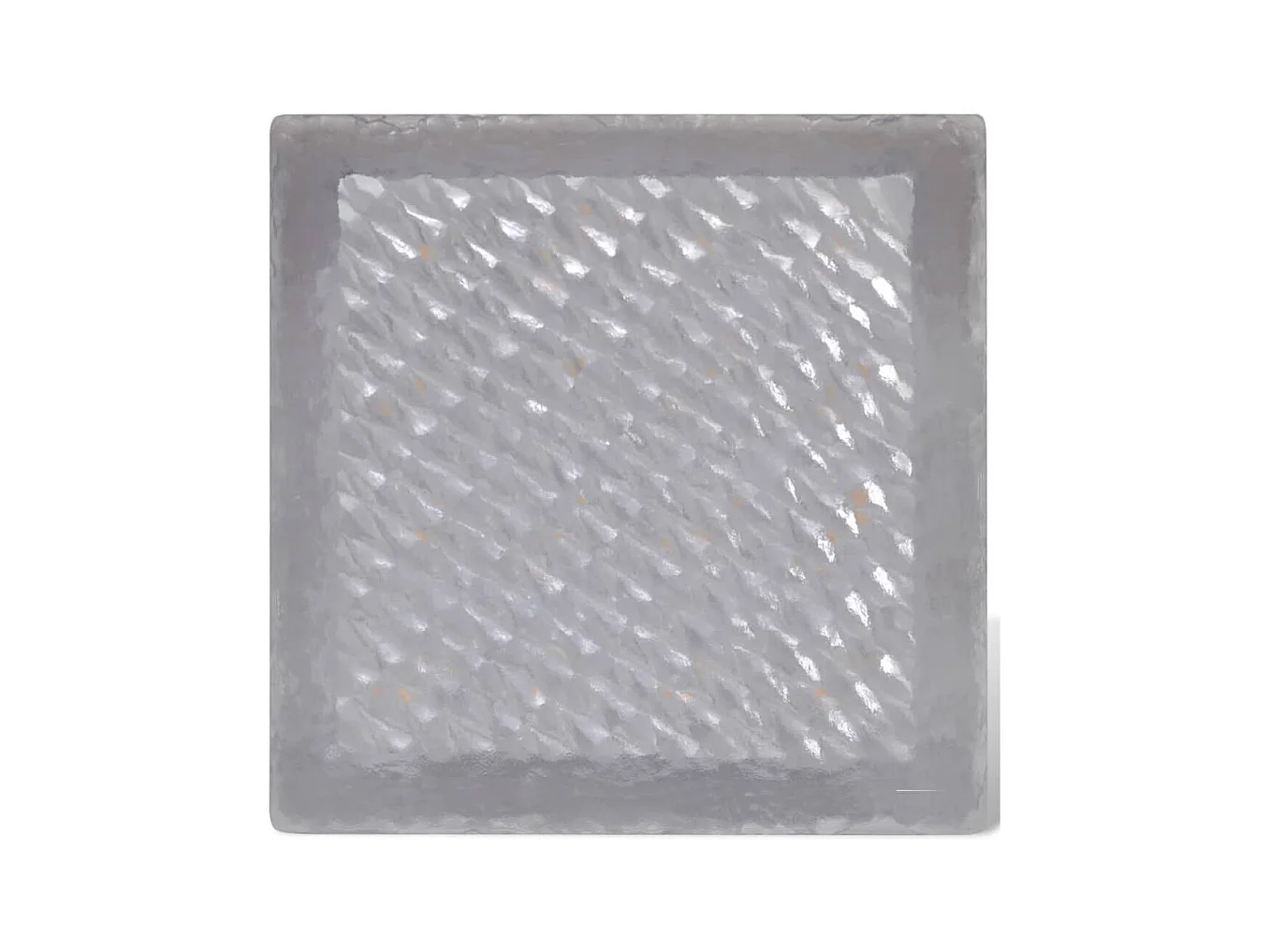 6 lampes LED d'éclairage incorporées au sol 100x100x68 mm FR137428