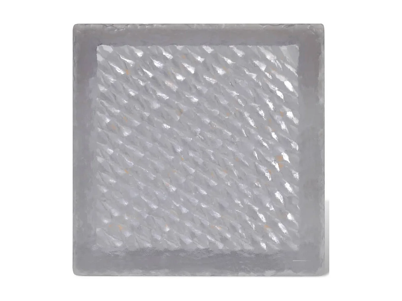 6 lampes LED d'éclairage incorporées au sol 100x100x68 mm FR137428
