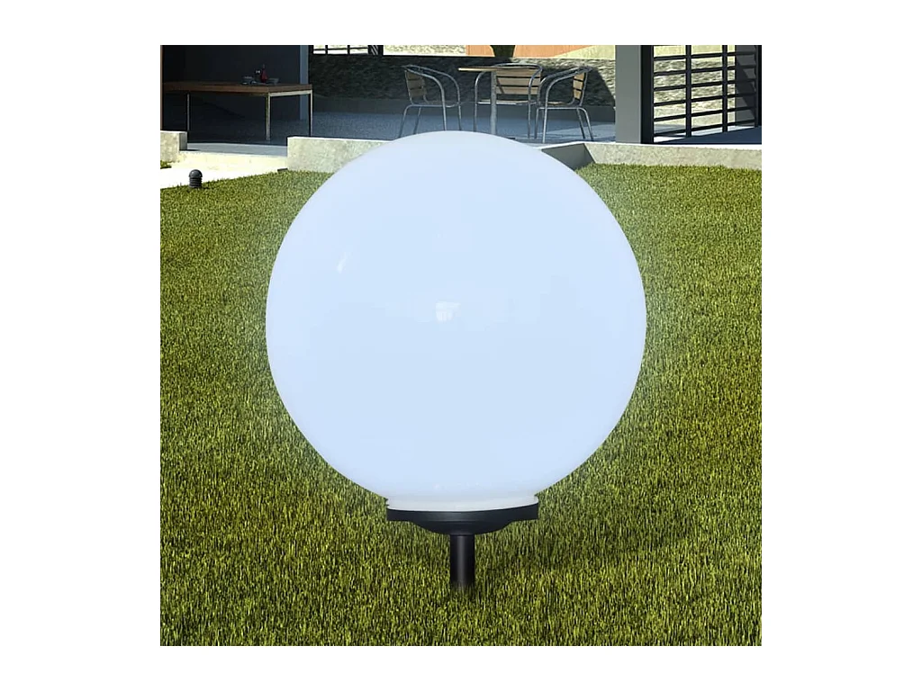 2 pcs Lampes d'allée d'extérieur à LED 50 cm et piquet au sol FR862729