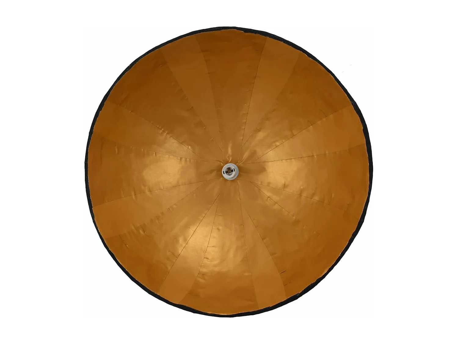 Lampe suspendue Noir et doré Ø70 cm E27 FR569456