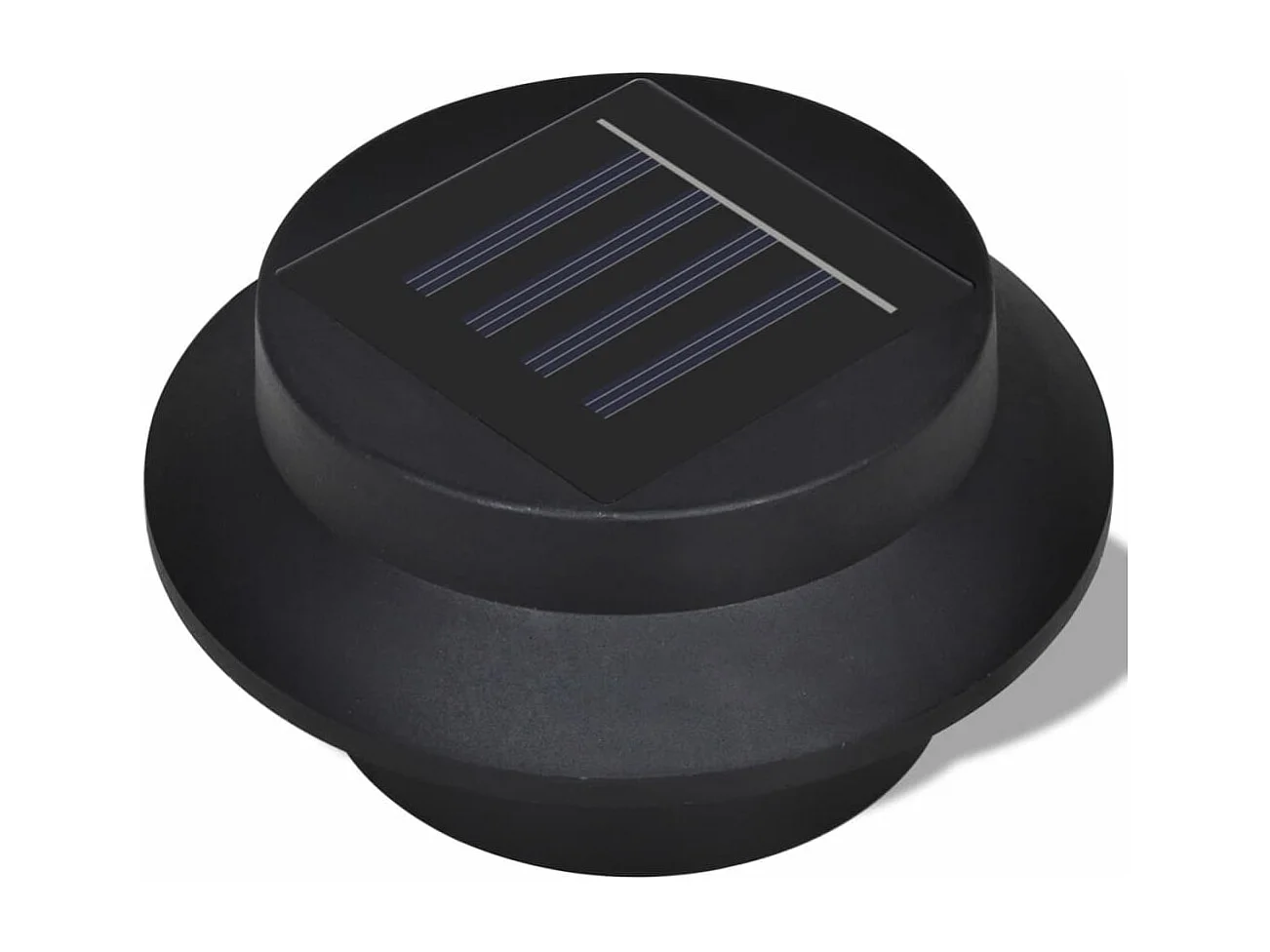 Solar buitenlampset 6 stuks zwart BE904810