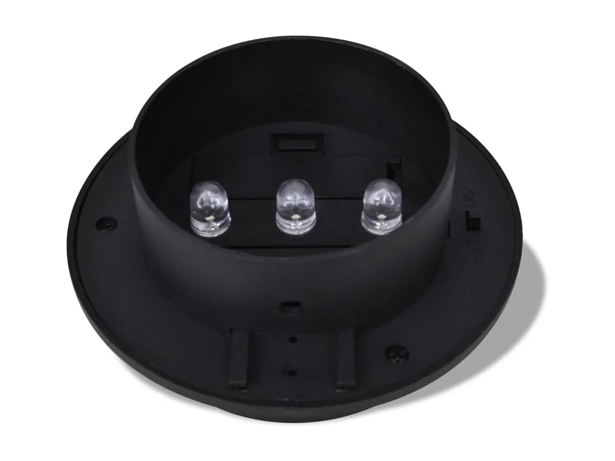 Solar buitenlampset 6 stuks zwart BE904810