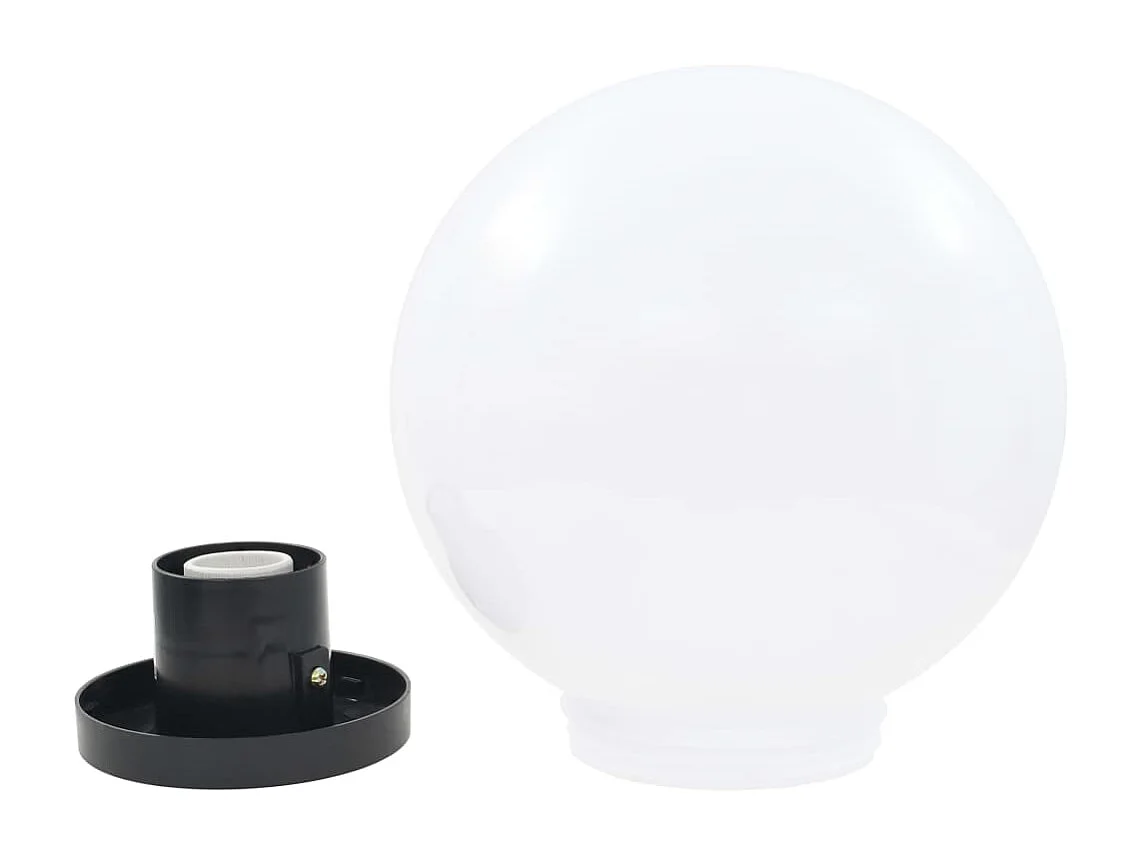 Lampe à LED sous forme de boule 2 pcs Sphérique 25 cm PMMA FR524238