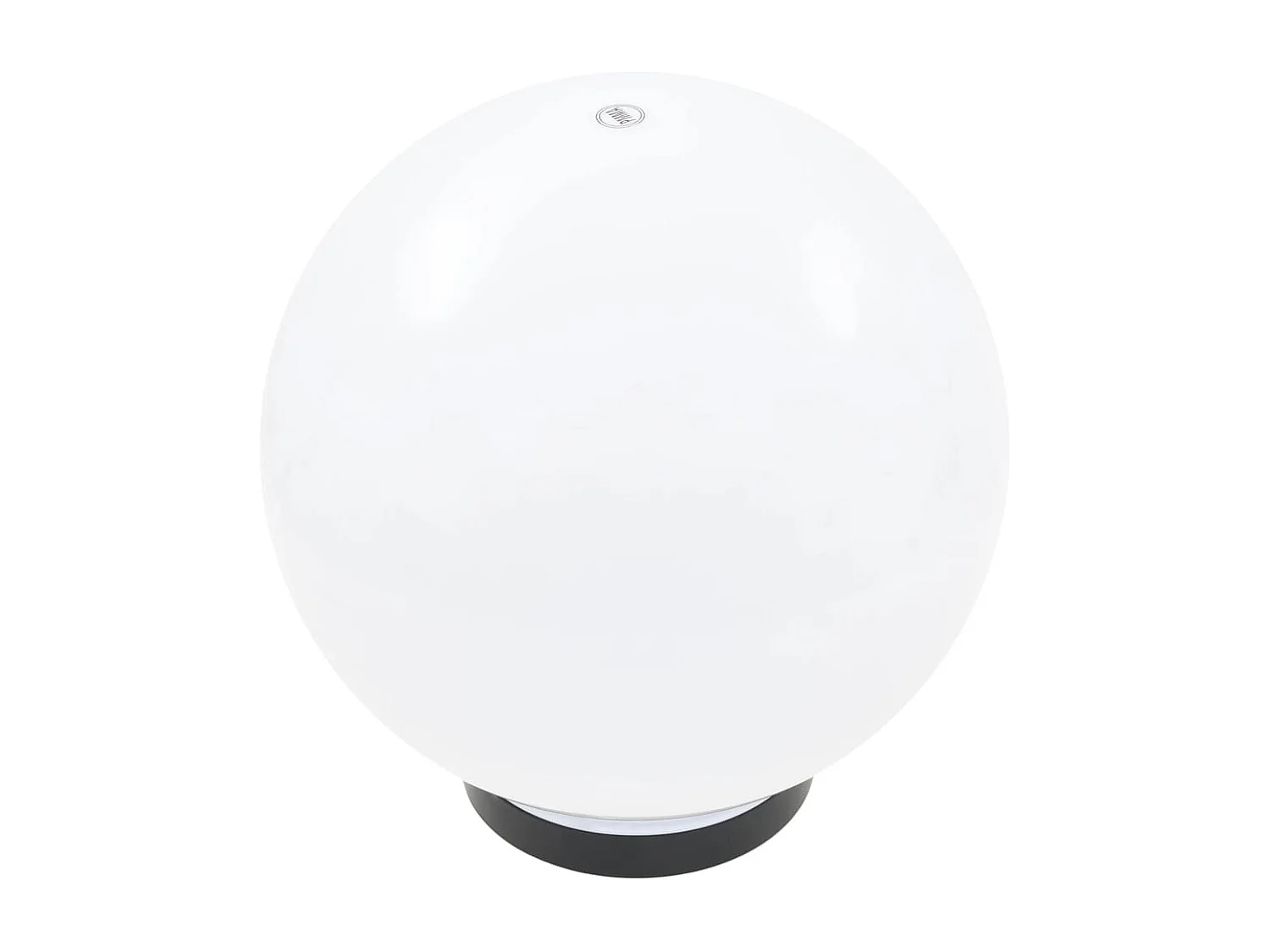 LED-bollampen 2 st rond 25 cm PMMA BE978388