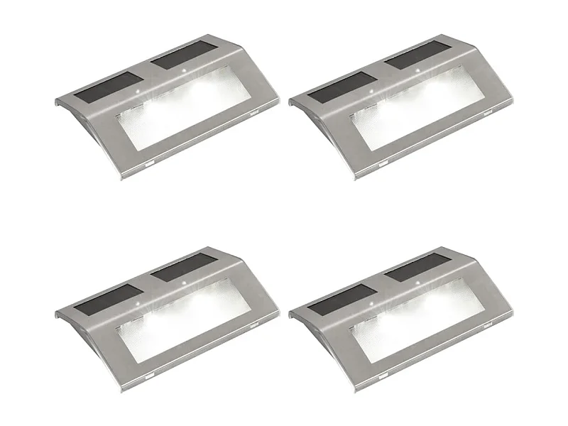 Lâmpadas solares para escadas, 4 pcs PT105990