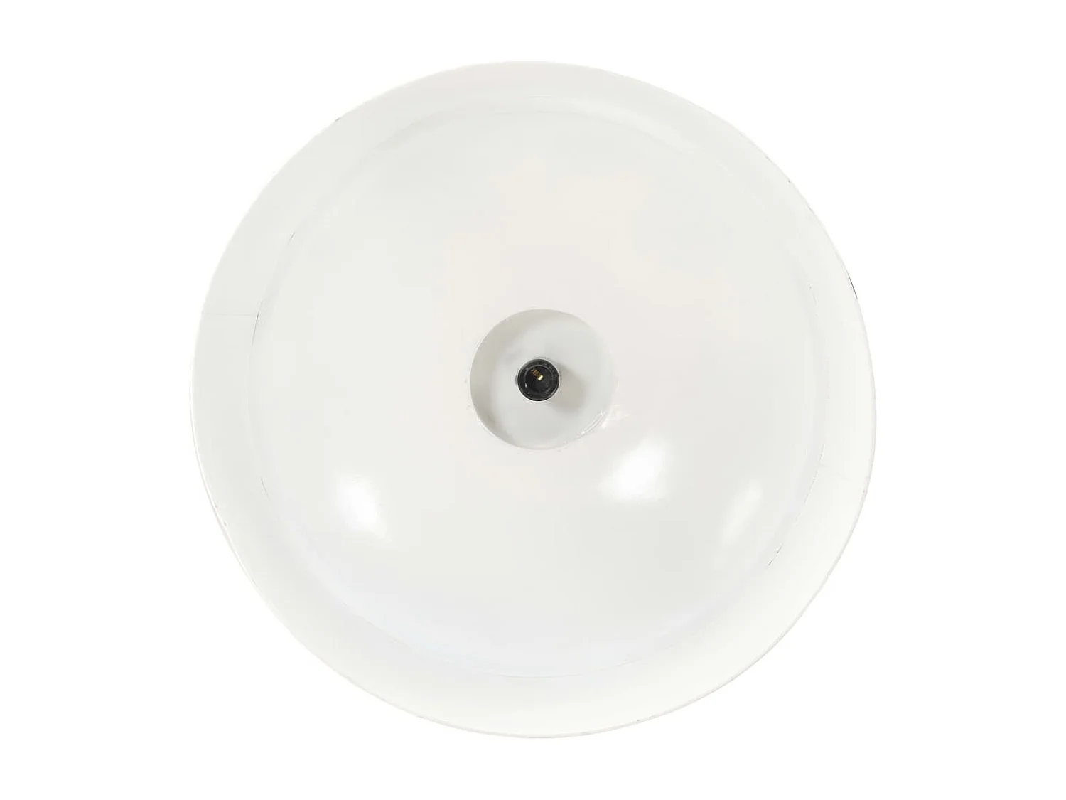 Lampe suspendue industrielle 58 cm Blanc E27 FR831926