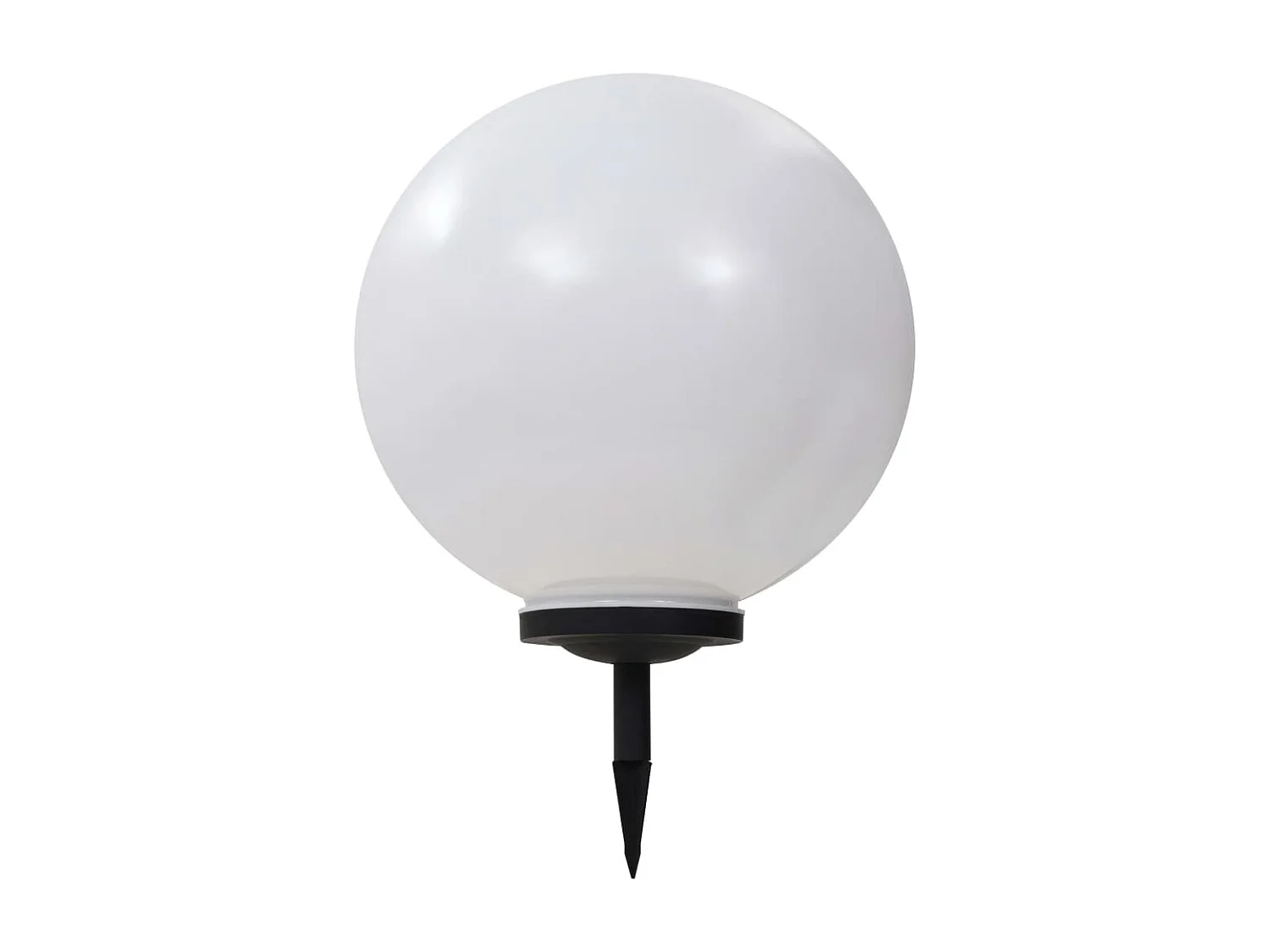 Candeeiro solar de exterior LED 2 pcs esférico 50 cm RGB PT285214