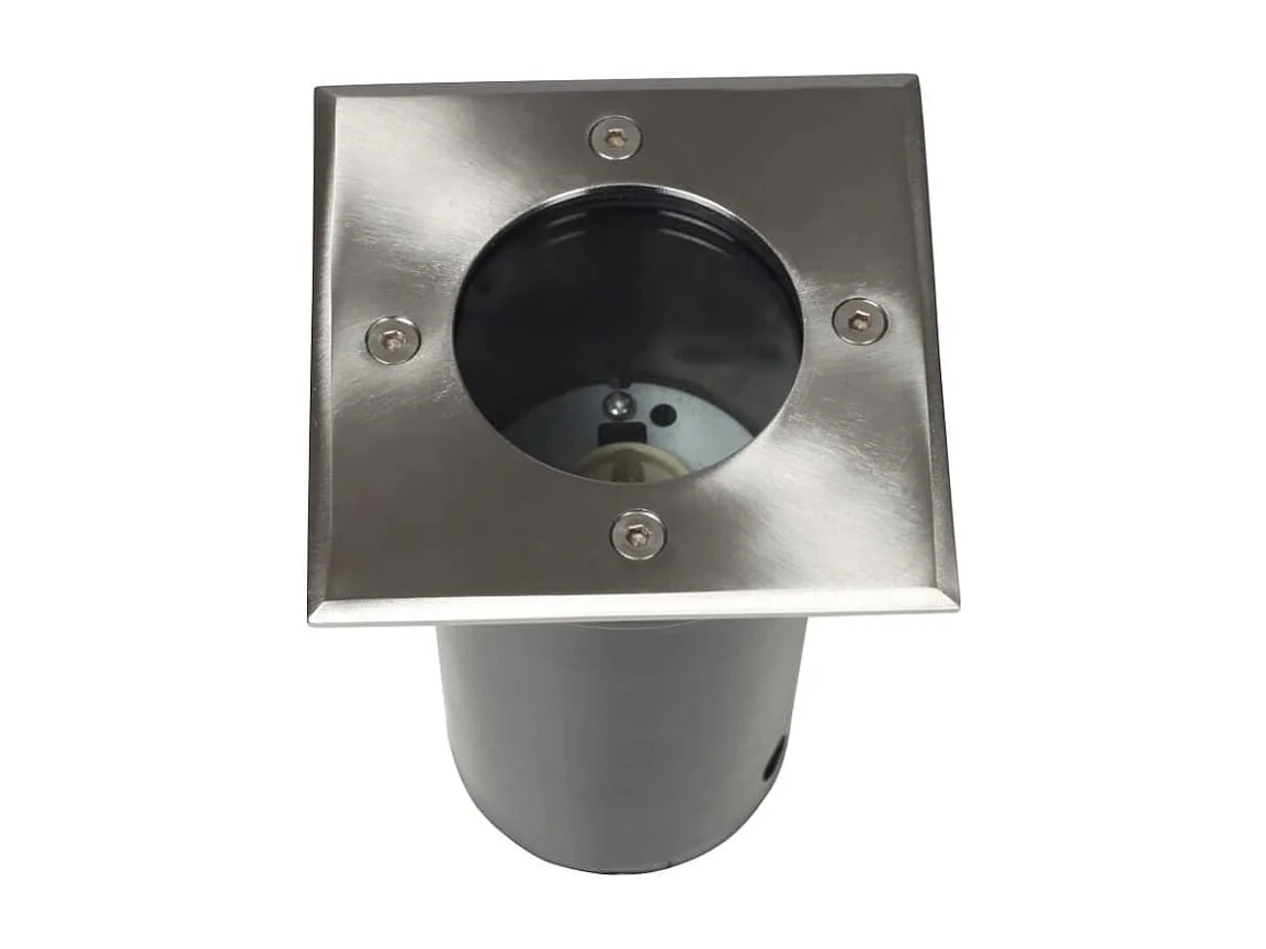 12 pcs Lampes encastrables au sol d'extérieur Carré FR674059