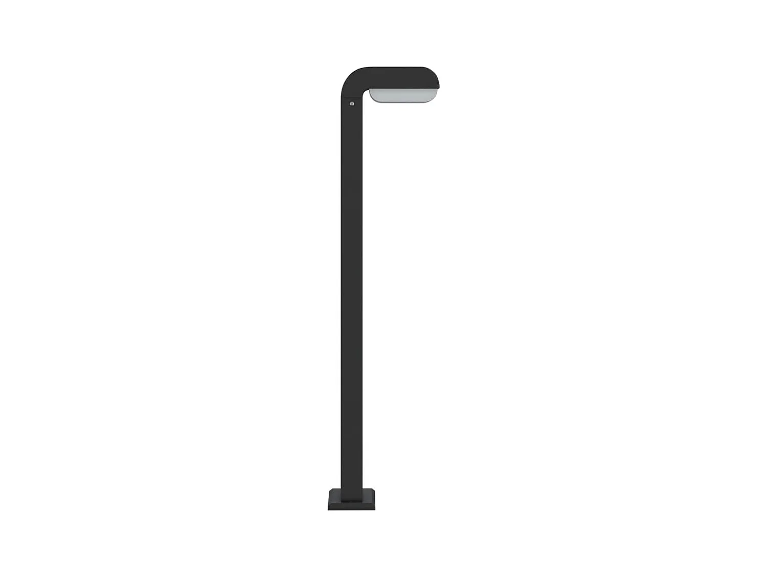 Lampadaires d'extérieur 3pcs noir aluminium moulé sous pression FR799263
