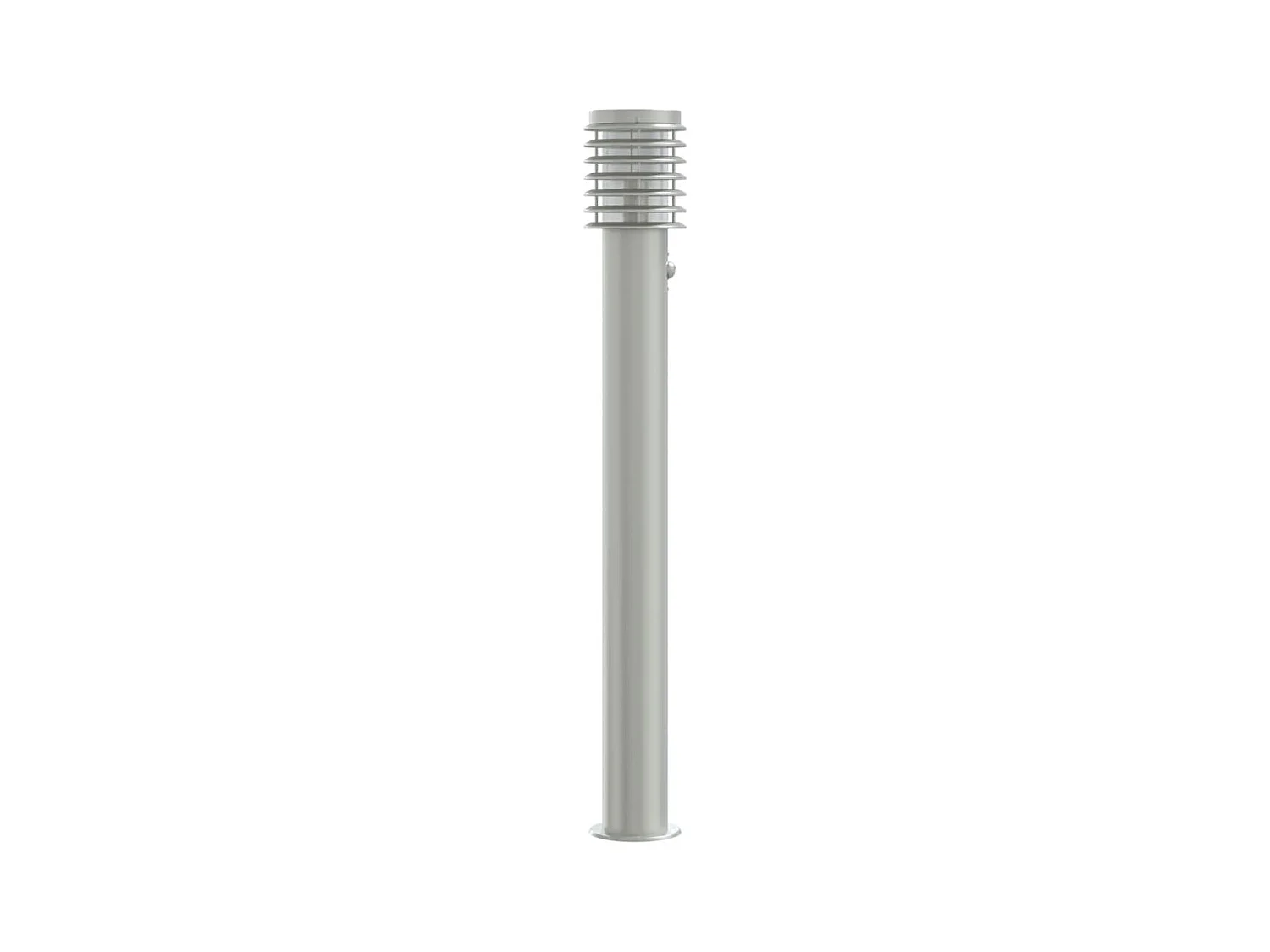 Lampadaires d'extérieur avec capteurs 3 pcs acier inoxydable FR762127