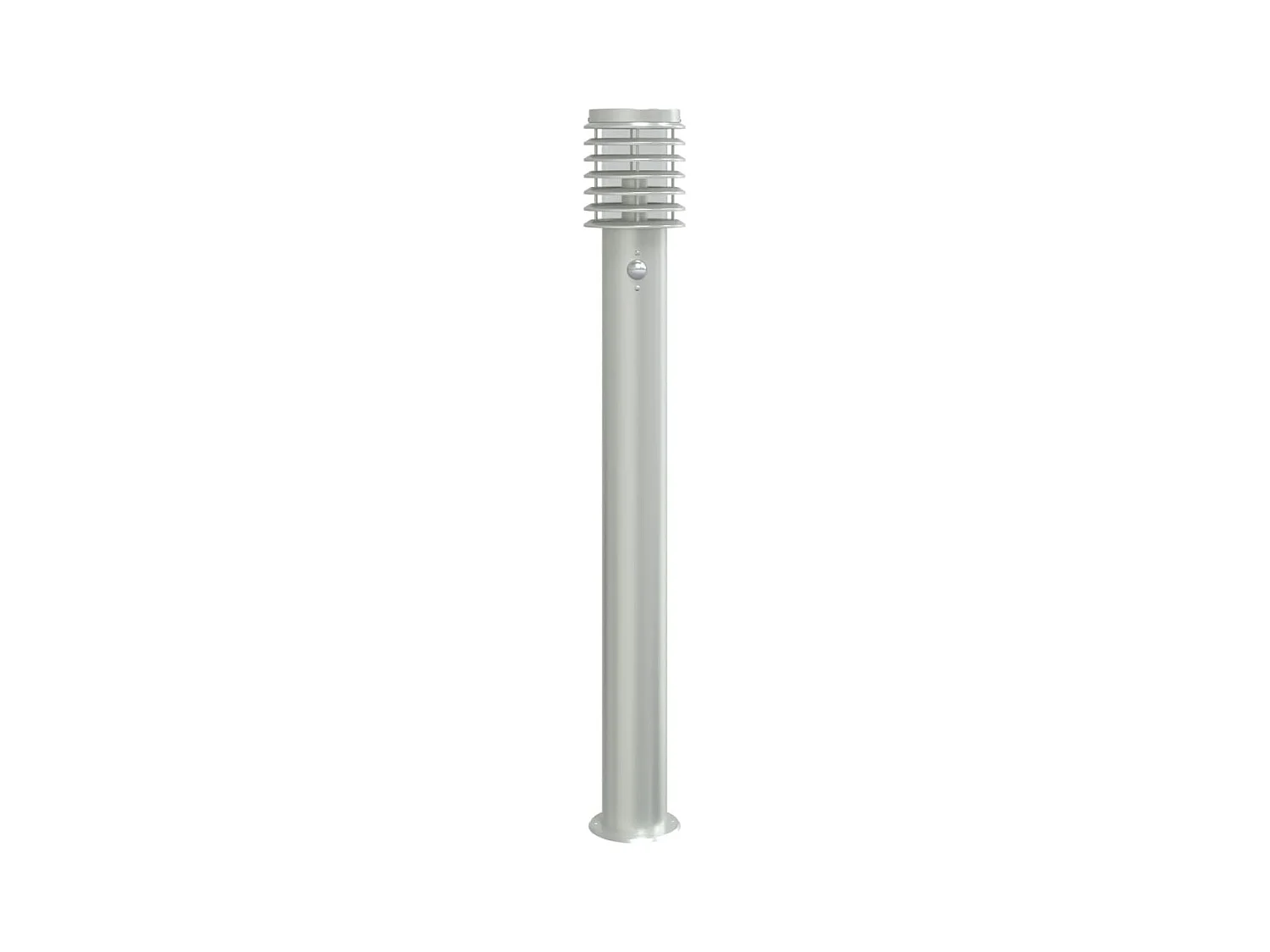 Lampadaires d'extérieur avec capteurs 3 pcs acier inoxydable FR762127
