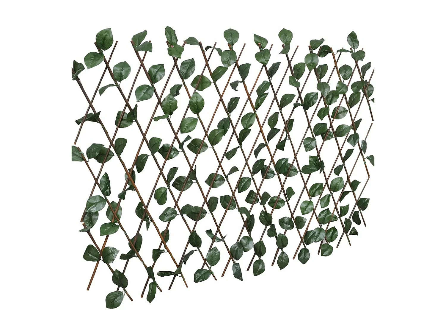 Clôtures à treillis de saule 5pcs feuille artificielle 180x60cm FR963926