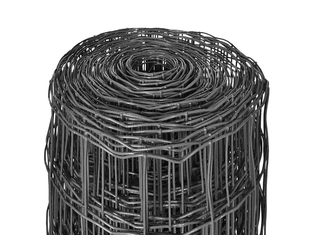 Euro Valla acero gris 25x1 m ES509951