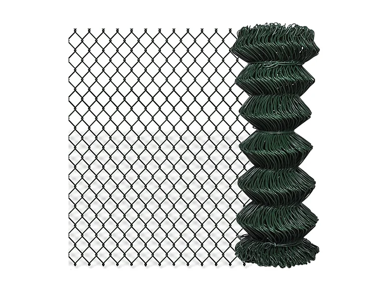 Gaashek 1x25 m staal groen BE603515