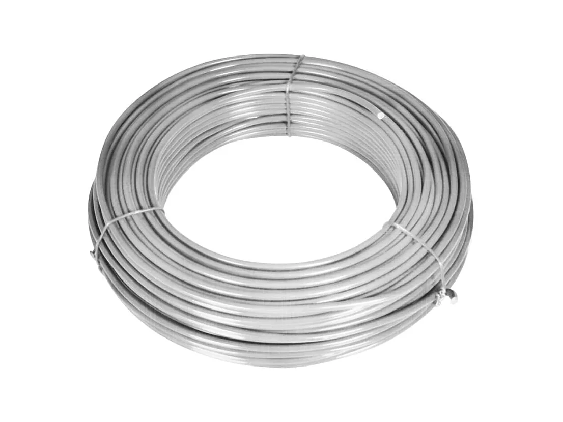 Clôture à mailles avec poteaux Acier galvanisé 15x1,25m Argenté FR631506