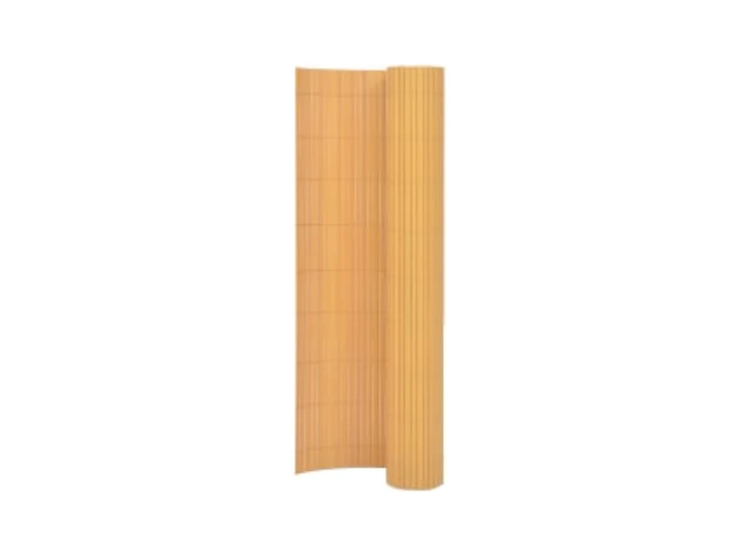 Clôture de jardin double face 110x400 cm Jaune FR692876