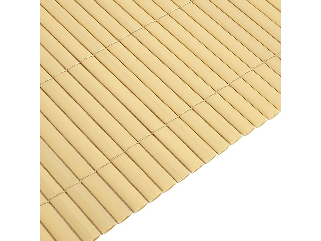 Cerca de jardim dupla face 110x400 cm amarelo PT262298