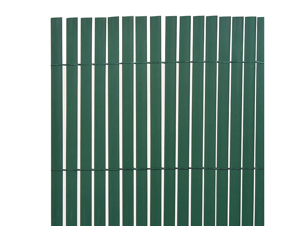 Cerca de jardim dupla face 110x400 cm verde PT673155