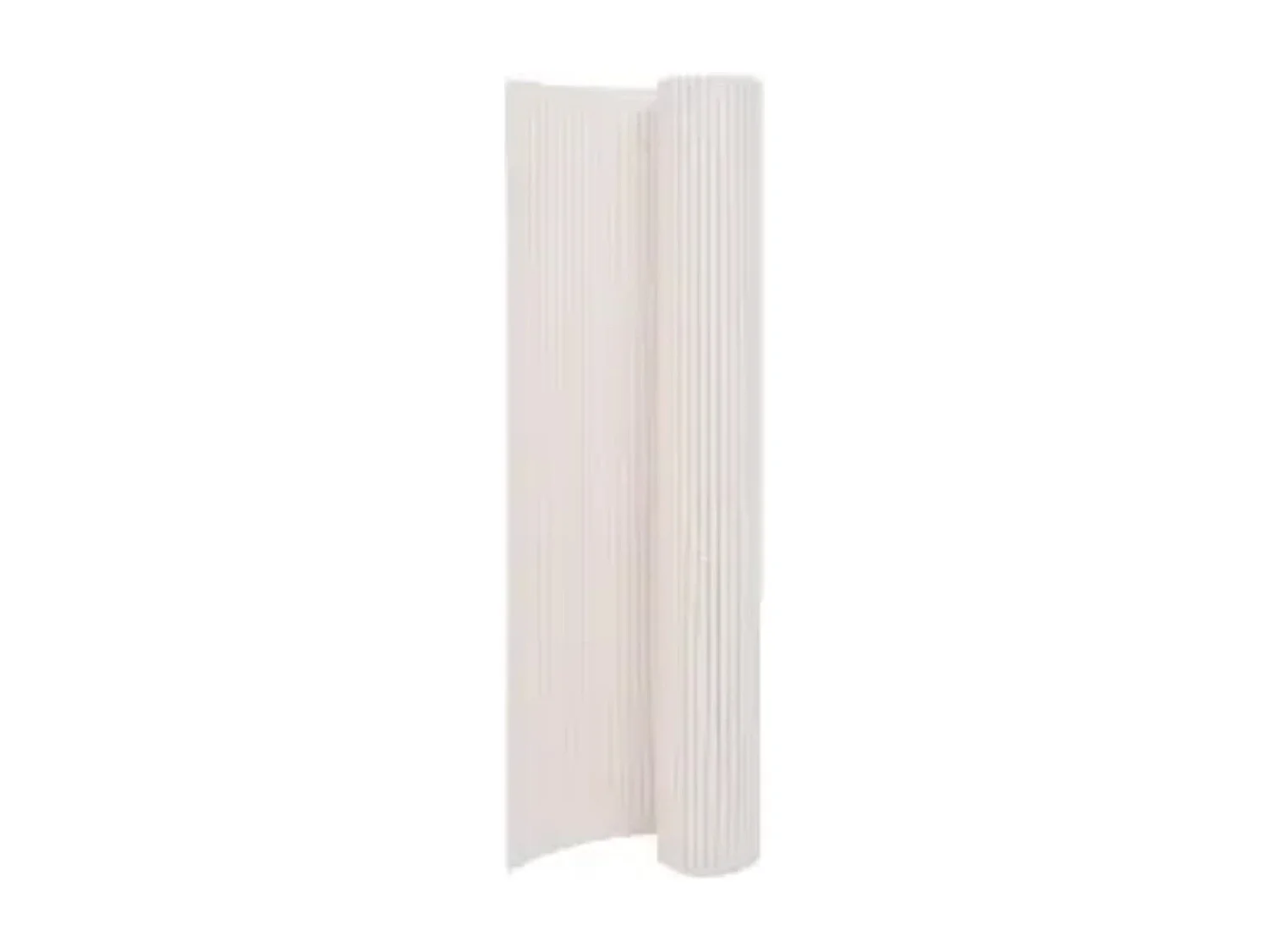 Cerca de jardim dupla face 110x400 cm branco PT845503
