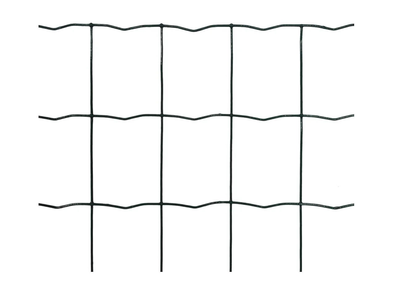 Set de euro valla acero verde 10x1,2 m ES278570