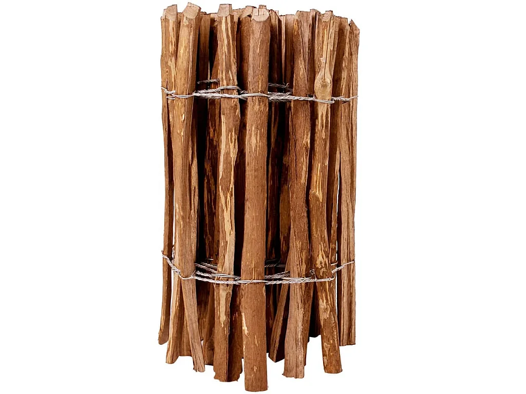 Valla de estacas madera de avellano 60x500 cm ES964131