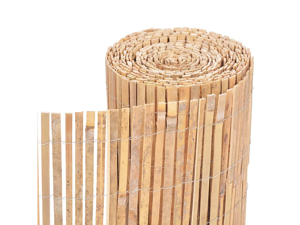 Scherm 1000x30 cm bamboe BE839815