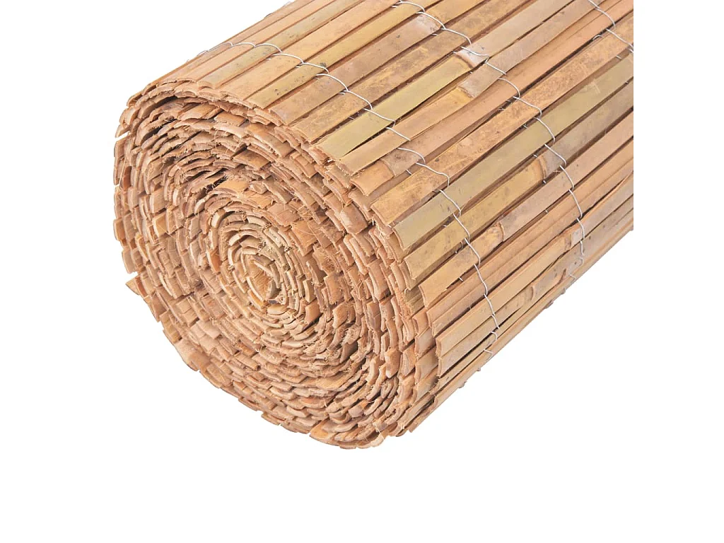Scherm 1000x30 cm bamboe BE839815