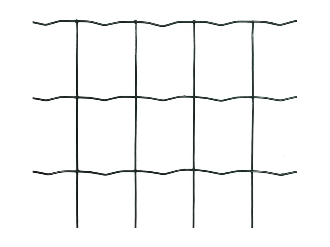 Set de euro valla acero verde 10x1,2 m ES835016