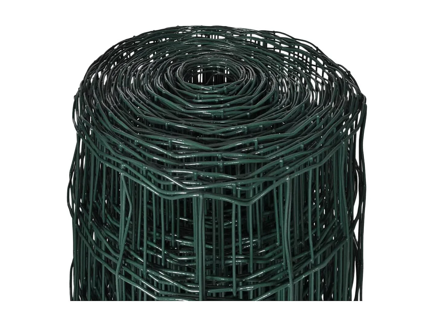 Clôture euro Acier 10 x 1,2 m Vert FR484855