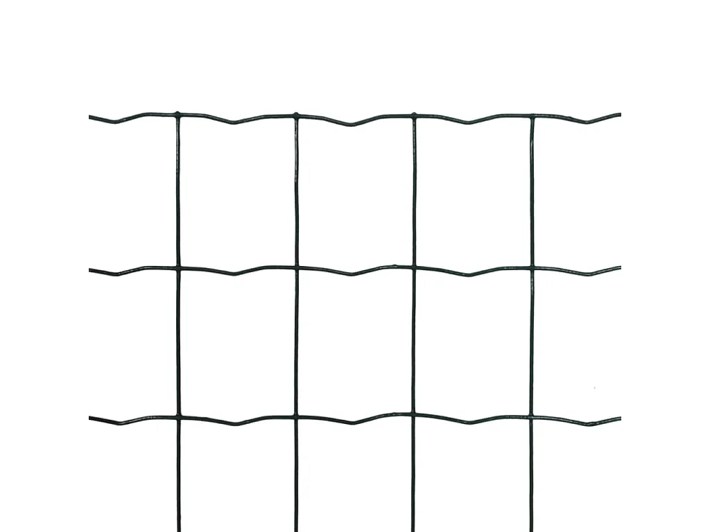 Set de euro valla acero verde 10x1,2 m ES835016