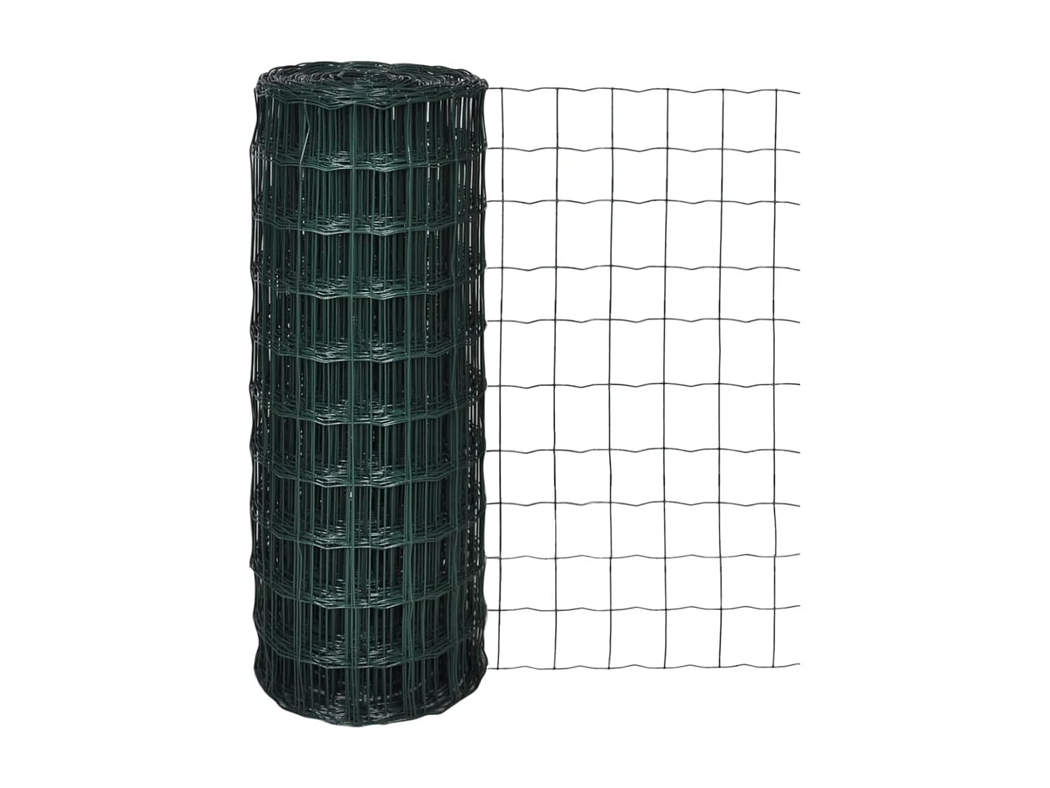 Clôture euro Acier 25 x 1,0 m Vert FR544674