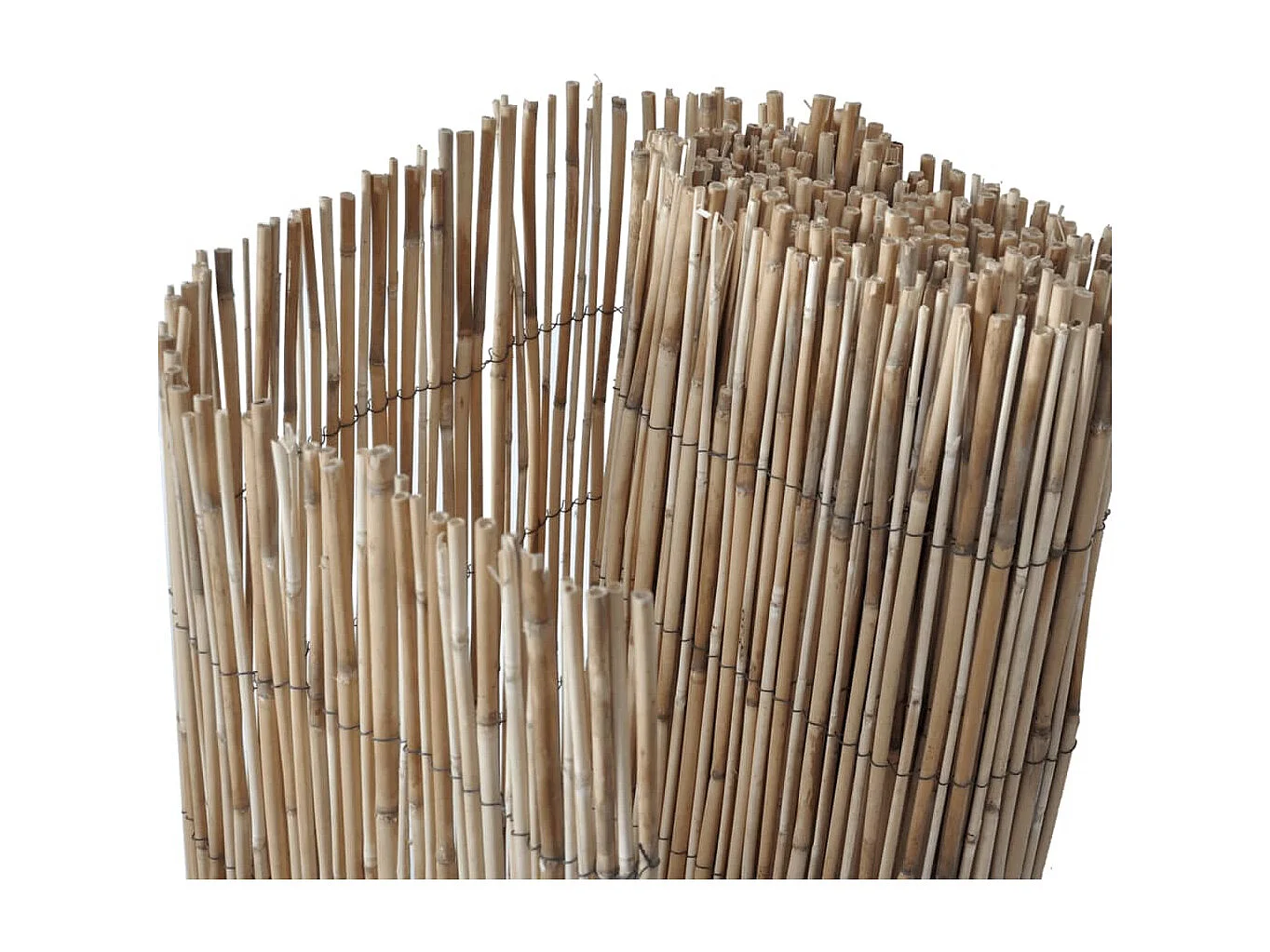Valla de jardín de caña 500x80 cm ES812865