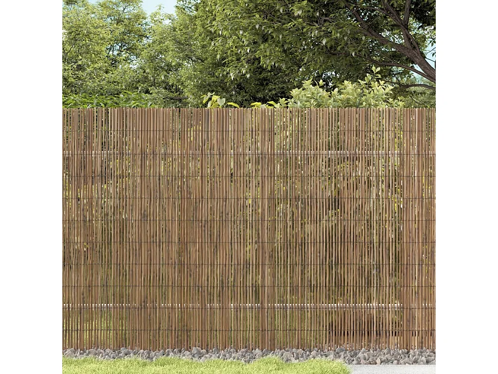 Clôture de jardin 400x100 cm roseau FR458736