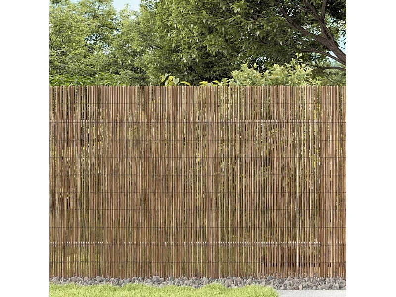 Clôture de jardin 400x100 cm roseau FR458736