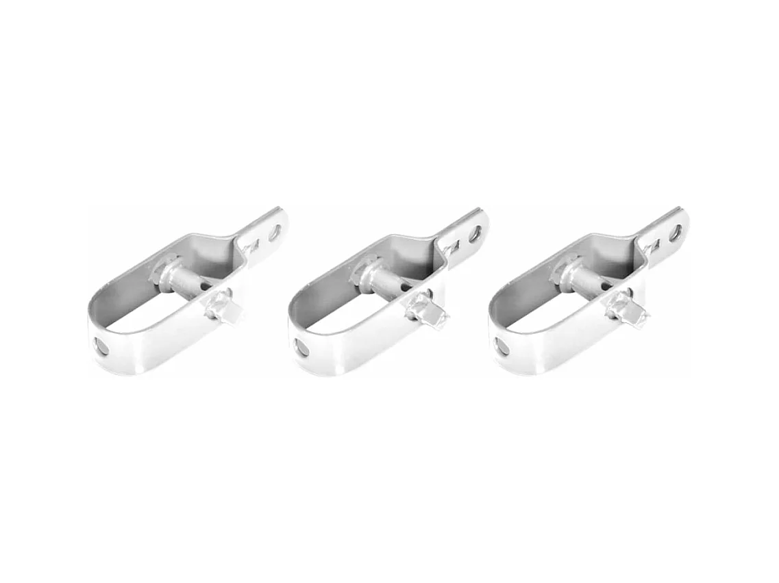 Clôture à mailles avec poteaux Acier galvanisé 15x1 m Argenté FR464438