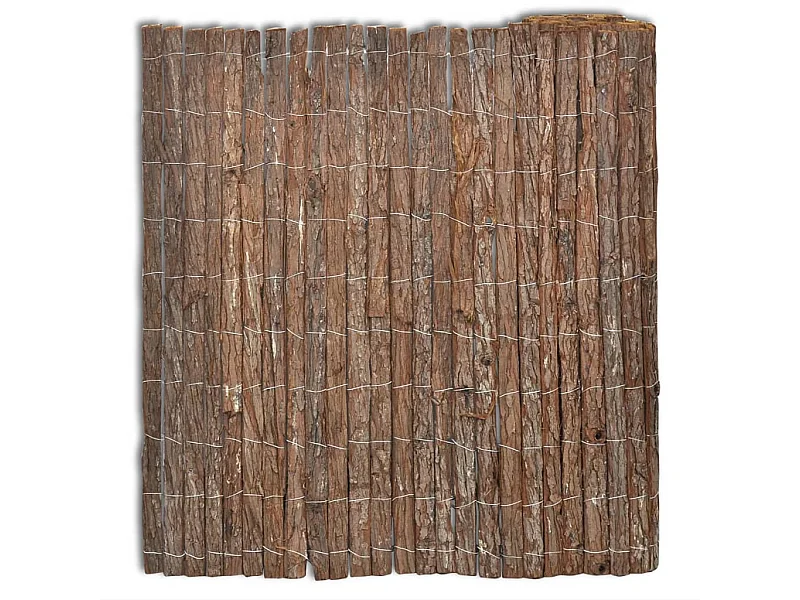 Clôture en écorce 400 x 100 cm FR677013