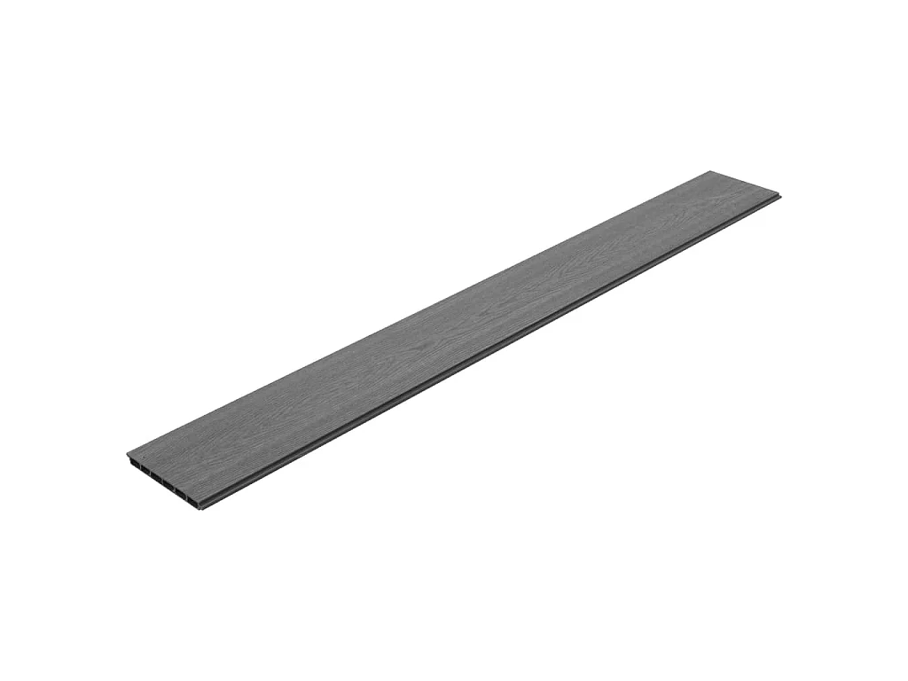 Vervangende schuttingplanken 9 st 170 cm HKC grijs BE202589